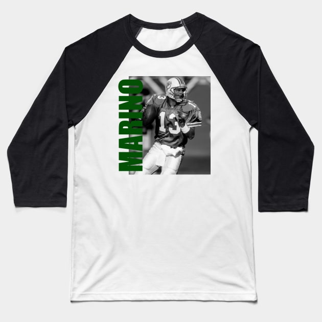 Dan Marino // Retro Aesthetic Fan Art // 80s Baseball T-Shirt by Momogi Project